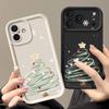 Christmas Tree Pattern Case For iPhone 17 Air 16e 16 15 14 Pro Max 13 17 Pro Max 17 Pro 17 Shockproof Soft TPU Silicone Phone Cover Funda