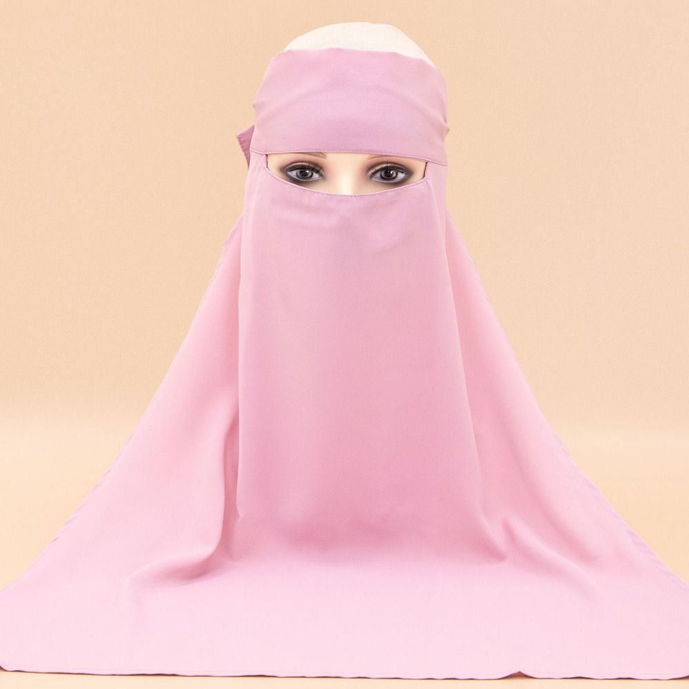 Мусульманские платки с завязками сзади, эластичный исламский головной платок, скромный головной убор из ниды, шапочка для повседневной носки