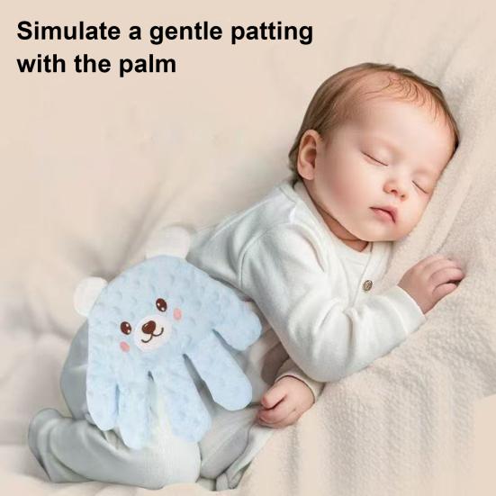 Автоматическая игрушка для успокоения сна Baby Patter, мультяшное животное, отпугивающая испуг, средство для успокоения малышей (мальчиков и девочек от 0 до 3 лет).