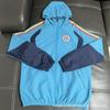 Men Women Striped Long Sleeve Soccer Training Jersey Winter Sportswear Unisex Adult Football Kit