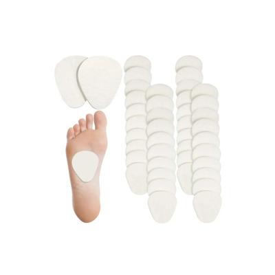 Обезболивающие плюсневые шерстяные подушечки для ног, опорные подушечки для передней части стопы и подошвы, массажные, 40 шт.