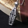 Exaggerated Coffin Necklace Vintage Pendant Popular Cross Ornament Men'S Halloween Gift
