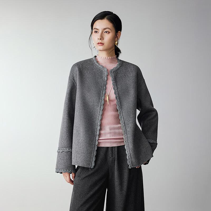 Life Left Sheep Wool Double-Sided Coat