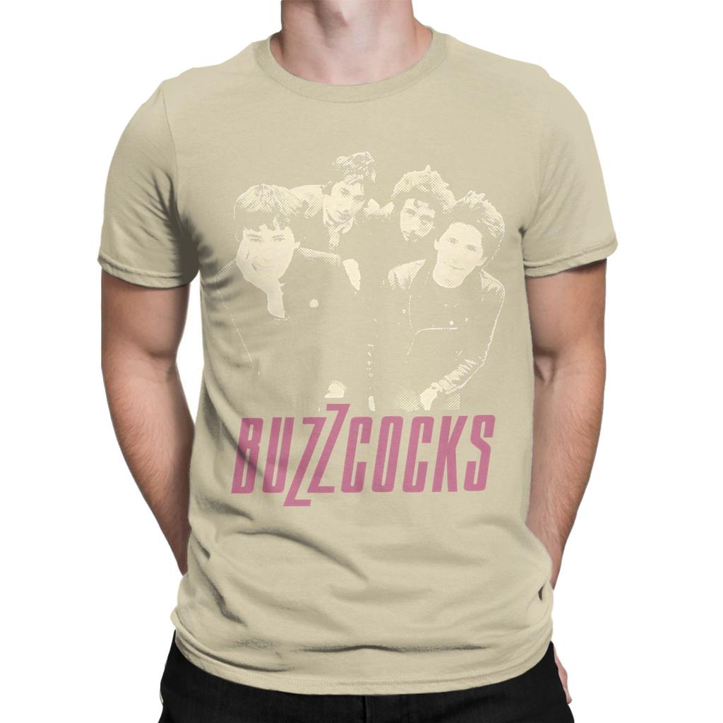 Classic Logo Funny Graphic 100 Cotton Tshirt Buzzcocks Tees Tops For Unisex