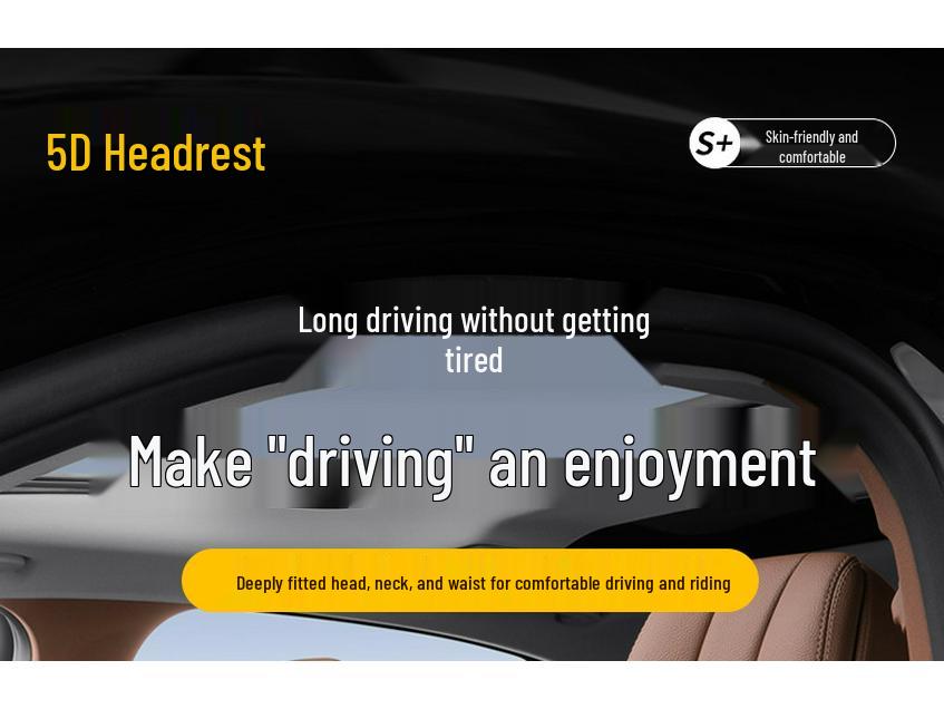 Compatible Car Neck Pillow & Lumbar Support for Trumpchi Models: Yingbao GS3/GS4/GS8, M8/M6.