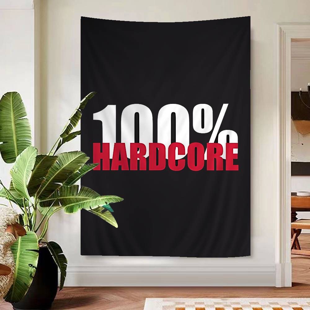 100 Hardcore Dog To The Bone Cartoon Tapestry Wall Hanging Decoration Household Home Decor
