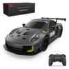 RASTAR Porsche 911 GT 2 RS Model Car, 1:24 Scale RC Porsche 911 GT 2-RS Clubsport 25 Remote Control Car for Kids and Adults, RC Sports Supercar Gray