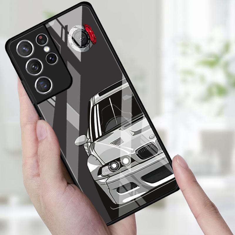 Чехол для Samsung Galaxy S25 S8 S9 S20 FE Note 10 20 8 9 S24 Ultra S23 Plus S21 S22 S10 Чехол для телефона Крутая спортивная машина