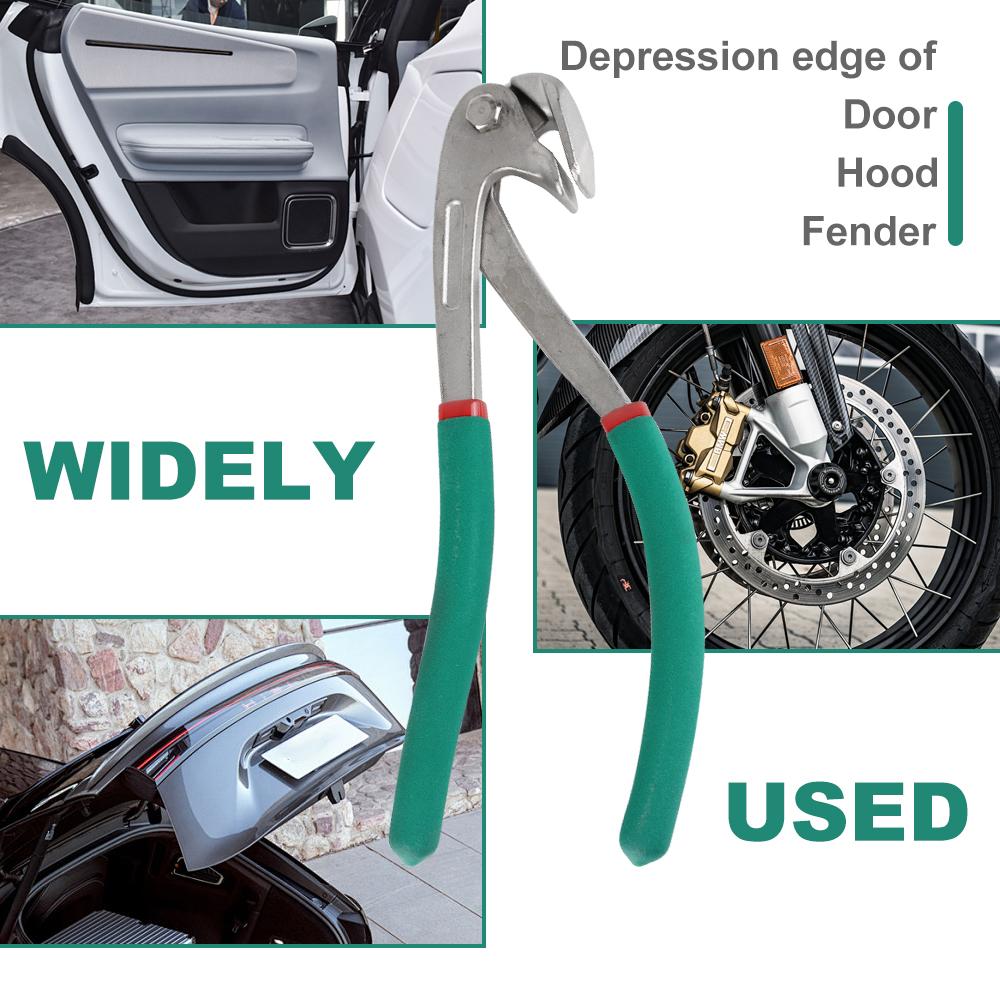 For Wheel Eyebrow Flat Hole Car Repairs Kits Auto Body Repair Tools Car Dent Puller Pliers Car Fender Edge Repair Tools