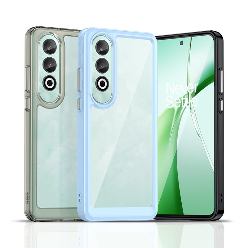 Прозрачный цветной чехол TPU для OnePlus Nord CE 4 3 Lite N300 N30 N20 SE защитный чехол прозрачный противоударный чехол с полной защитой