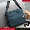 Men's Waterproof Oxford Cloth Crossbody Shoulder Bag - Large Capacity Canvas Messenger Backpack