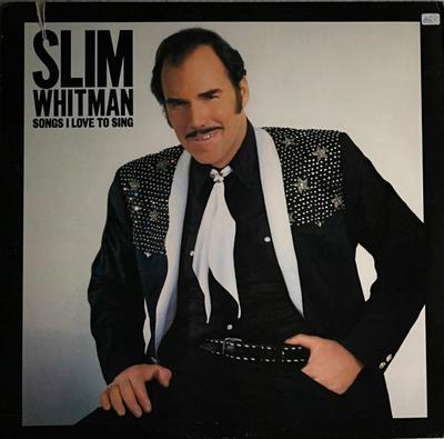 Виниловая пластинка SLIM WHITMAN - Songs I Love To Sing JE36768 EPIC 1980 США Кантри/Фолк Б/у