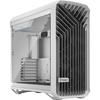 Boîtier PC - FRACTAL DESIGN - Torrent White TG Clear Tint - SSI-CEB - Air Flow Optimisé Avec 5 Ventilateurs Inclus -