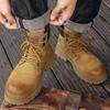 Men's Ankle Boots High-top Short Snow Boots Outdoor Casual Plush Shoes