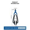 Outboard Motor Flusher Kit, Salt Removal & Engine Flushing Tool for Boat, Compatible with Most Marine Motors, withConnectFitting