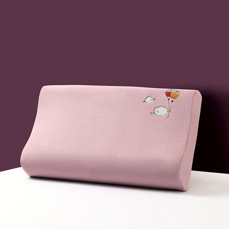 Латексная зимняя термонаволочка Детская бархатная стираная детская наволочка с эффектом памяти Вышитая однотонная плюшевая наволочка