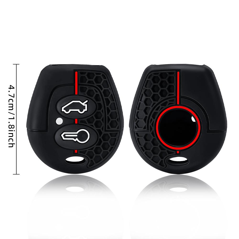 Силиконовый чехол-брелок для автомобильного ключа для VW Polo Golf Passat Bora Jetta Sharan Skoda Octavia Seat Leon Ibiza Corboda Аксессуары
