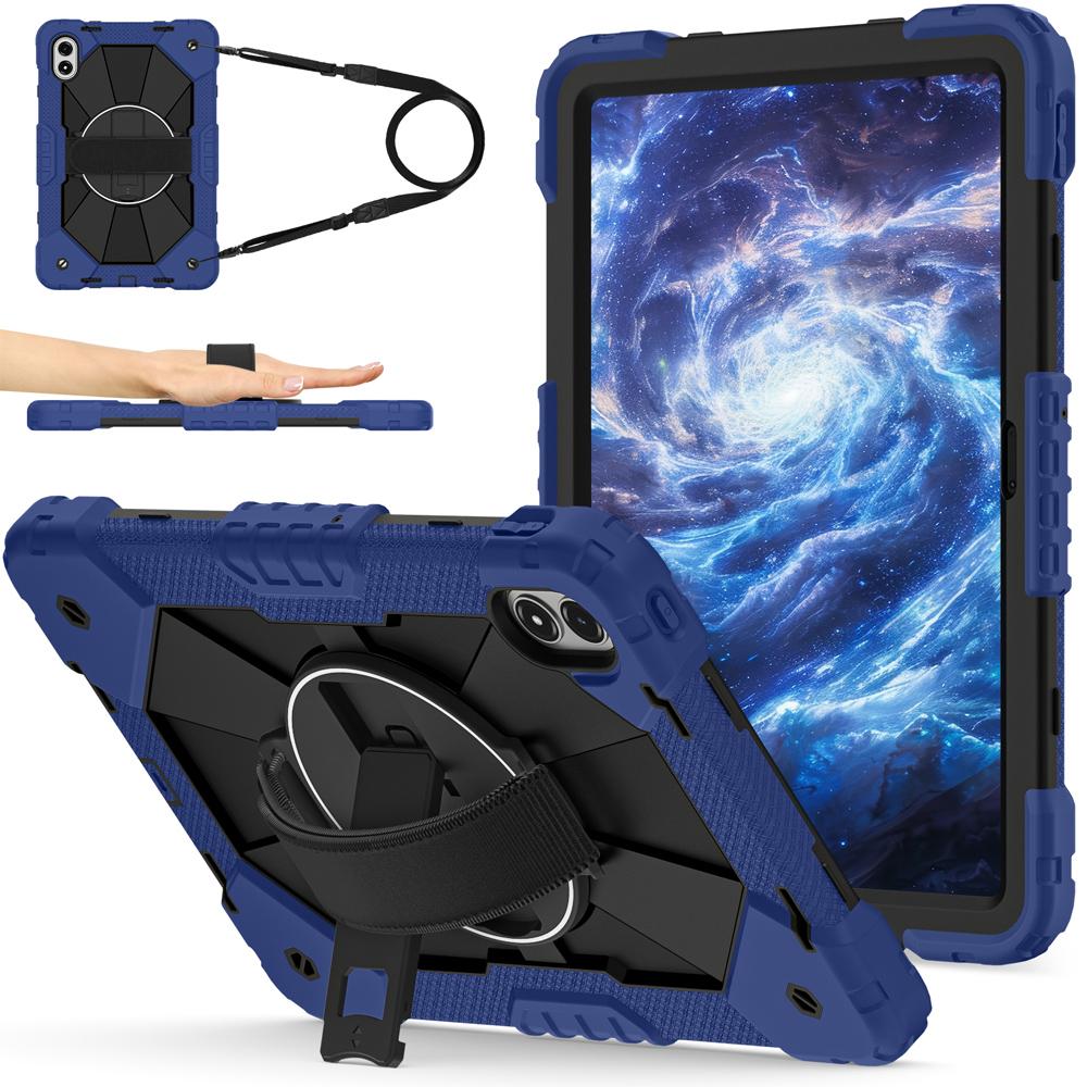 Силиконовые+ПК чехлы для планшета 12,1'' Xiaomi Redmi Pad 2 Pro/Poco Pad M1, противоударная обложка, Fundas, вращающаяся подставка, корпус