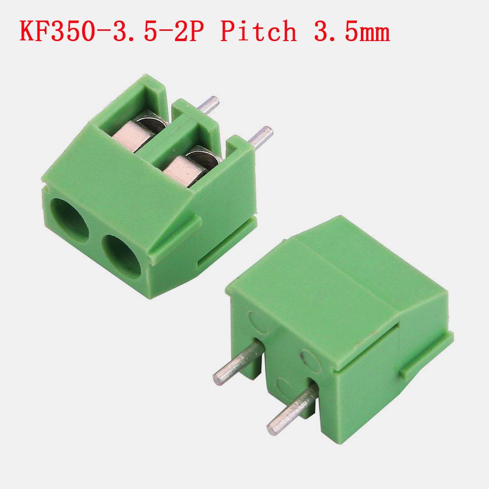 KF103/126/128/301/350/396-2Pin/3Pin 2.54/3.5/3.81/3.96/5.0/7.5mm Промежуточный блок Сращивание клеммы Винтовой тип PCB Винтовая клемма