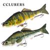 Metal Artificial Hard Bait Crank Lure 152MM 52G Multi-Section Fish Road Simulation Faked Bionic Bass Bait Hooks Multi-Bait Types
