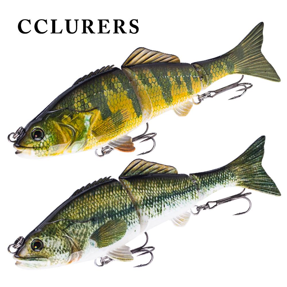 Metal Artificial Hard Bait Crank Lure 152MM 52G Multi-Section Fish Road Simulation Faked Bionic Bass Bait Hooks Multi-Bait Types