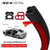 5M Car Door Rubber Seal Strip Double-Layer Protection Car Door/Hood/Trunk Weather Strips Soundproof Waterproof Seal Strip