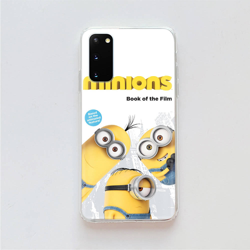 AM28 Миньоны Прозрачный чехол для Samsung A04 A14 A23 A34 A54 M23 M33 M52 M53 Realme 10 9 C30S C35 C55 VIVO Y02 Y21 Y33S Y51 X80 V25 Чехол