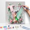 Disney Oil Painting Painting Art Tinkerbell Cultivating Gifts Home Decoration for Her Hobby