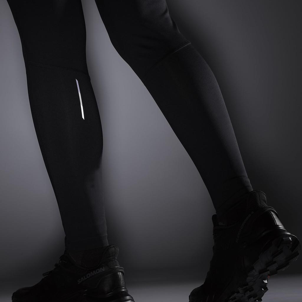 Salomon CROSS RUN 28" TIGHT WOMEN Тренировочные беговые тайтсы, LC1893400, Женские, Размер XS, Насыщенный черный
