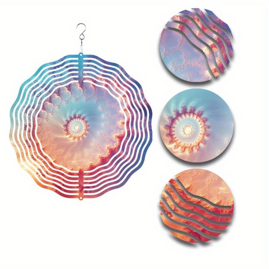 10-дюймовый колокольчик ветра для уличного декора, подвесной, для балкона, двора, сада, весенне-летний подарок для друзей и семьи