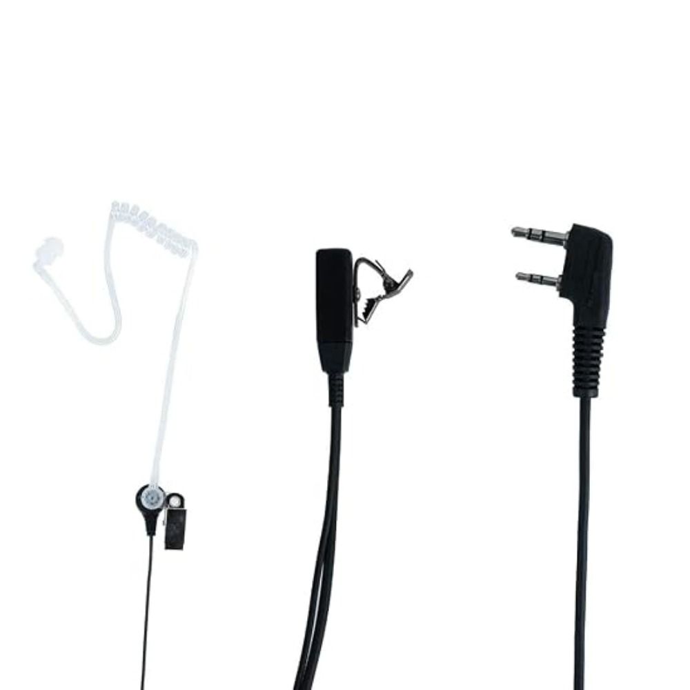 2 Pin Connector Acoustic Tube Earpiece Acoustic Tube Design PTT Headset Walkie Talkies Supplies