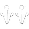 KOYOKOMA [Set of 2] Shoe Hanger, Shoe Rack, Shoe Hanger, Shoes, Sneakers, Hooks, Space-Saving, Stainless Steel, Storage, Laundry, Hang Drying