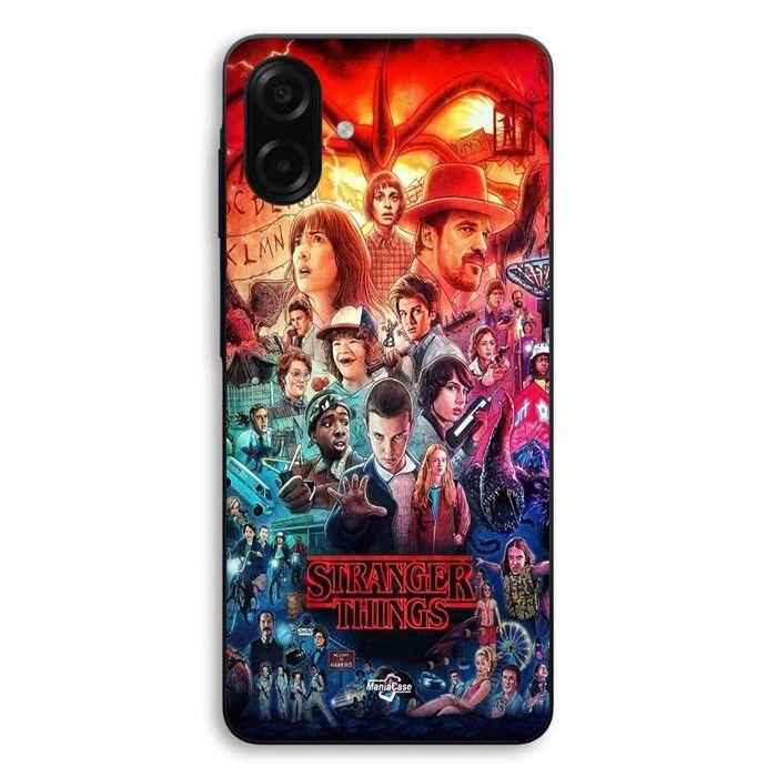 Чехол Для Samsung Galaxy A07 Stranger Things сериал сезон 4 Maniacase
