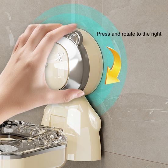 Держатель для фена с прочной присоской, прочная несущая способность, простая установка, органайзер для инструментов для укладки волос, настенное крепление для фена