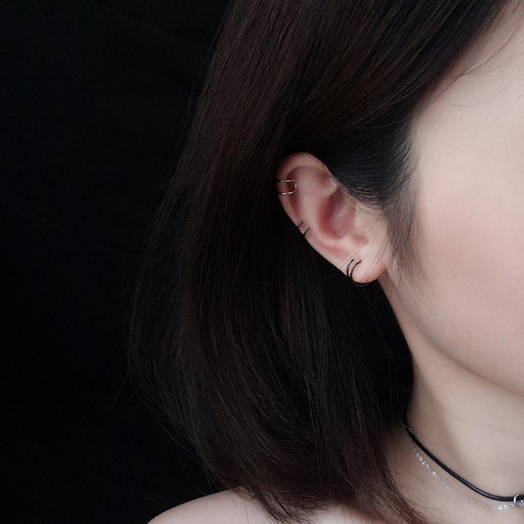 Двойное кольцо-обруч для носа для пирсинга, обруч для носа, кольцо для носа для женщин, спираль