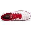 Li Ning TF Искусственный газон Синтетическая кожа Нескользящие Износостойкие Футбольные бутсы Мужские Белый Красный ASTQ005-1