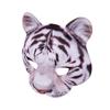Halloween Tiger Half Face Mask Realistic Animal Facial Mask For Cosplay Masquerade Party Festival