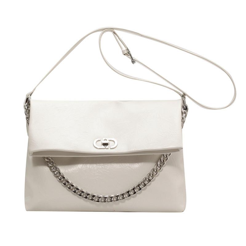 Ielgy Chain Underarm Bag Fashionable High-End Feel Large-Capacity Tote Bag Work Commuter All-