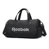 Reebok 38л Тканевая дорожная сумка Унисекс Обсидиановый черный/Мохово-зеленый RB250710M