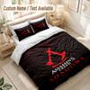 Assassins Creed Bedding Set, 1 Duvet Cover & 2 Pillowcases Soft Comfortable Bedroom Home Textile Decor