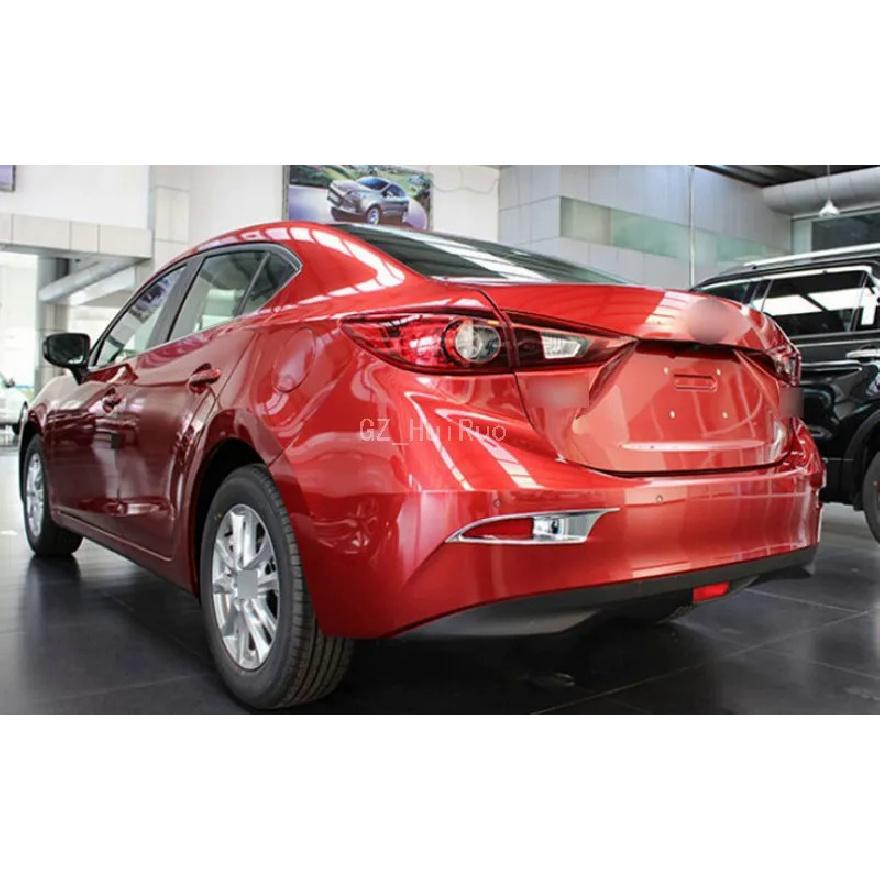 Для Mazda 3 AXELA M3 2014 2015 задняя противотуманная фара крышка накладка хромированная задняя противотуманная фара крышка накладка