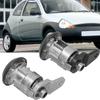 Автомобильный левый/правый цилиндр для Courier/Fiesta/KA с 2 ключами, сменный набор замков, слесарные инструменты, аксессуары для замков