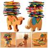 Wooden Elephant Camel Balance Beam Parent-child Game Children's Educational Toy