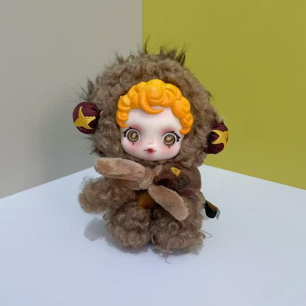 Плюшевая игрушка Skullpanda Мягкая кукла Милый Аниме Брелок Подвеска для сумки Украшения