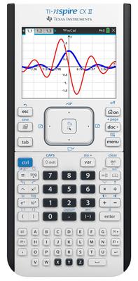 Texas Instruments Цветной графический калькулятор CX II с программным обеспечением для студентов TI-Nspire (ПК/Мак)