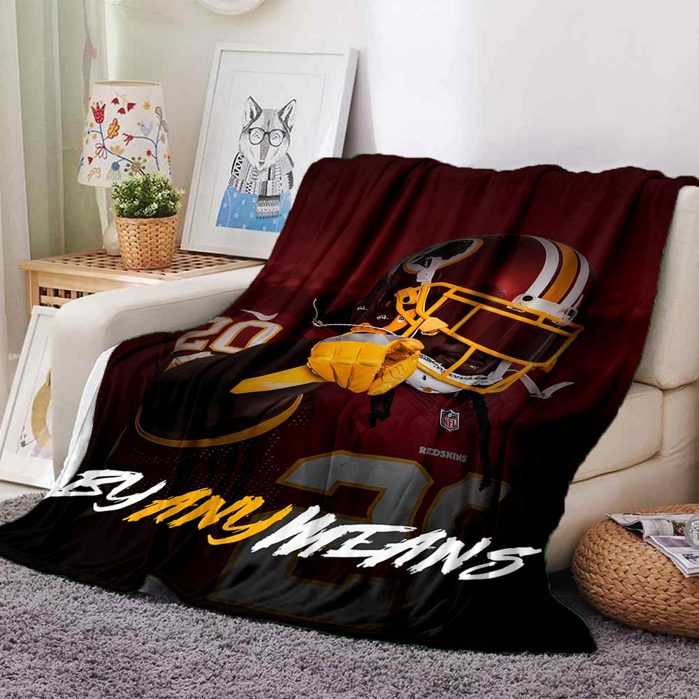 1pc Blanket - Washington Commanders Print Design,Lightweight Blanket for Sofa,Bed- Soft &Warm,Gift for All Seasons