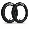 2PCS 14x2.125 Electric Bike Inner Tube Black 14 Inch Inner Tube  Tire Repair