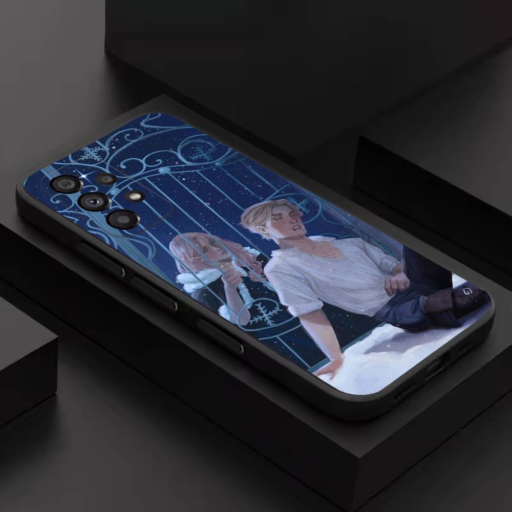 Однажды На Разобьенном Сердце Для Samsung S 26,25,24,23,22,30,21,10,9,Ultra,Plus,Lite,FE,4,5G Черный Мягкий Чехол Чехол для Телефона