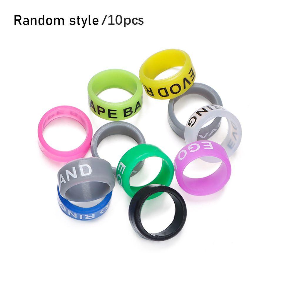 10pcs Multipurpose Protector Handle Fishing Tackle O-shaped Ring Protective Case Anti-Slip Ring