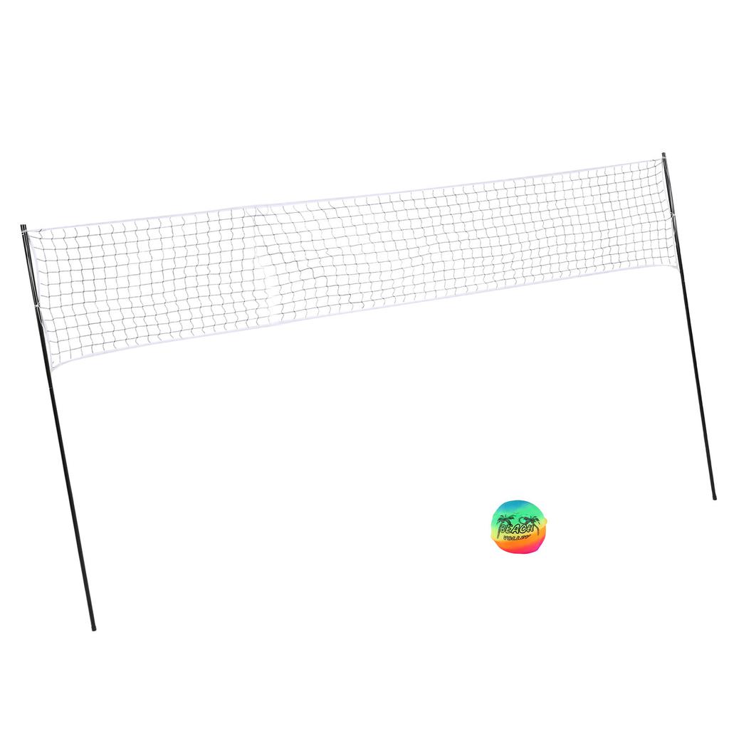 Portable Volleyball Set Professional Complete Net System for Outdoor Beach Backyard